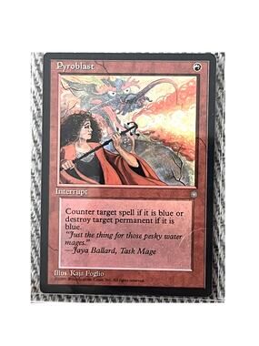 Pyroblast – 1995 Ice Age – Magic: The Gathering